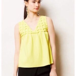 Deletta Yellow Textured Swing Tank